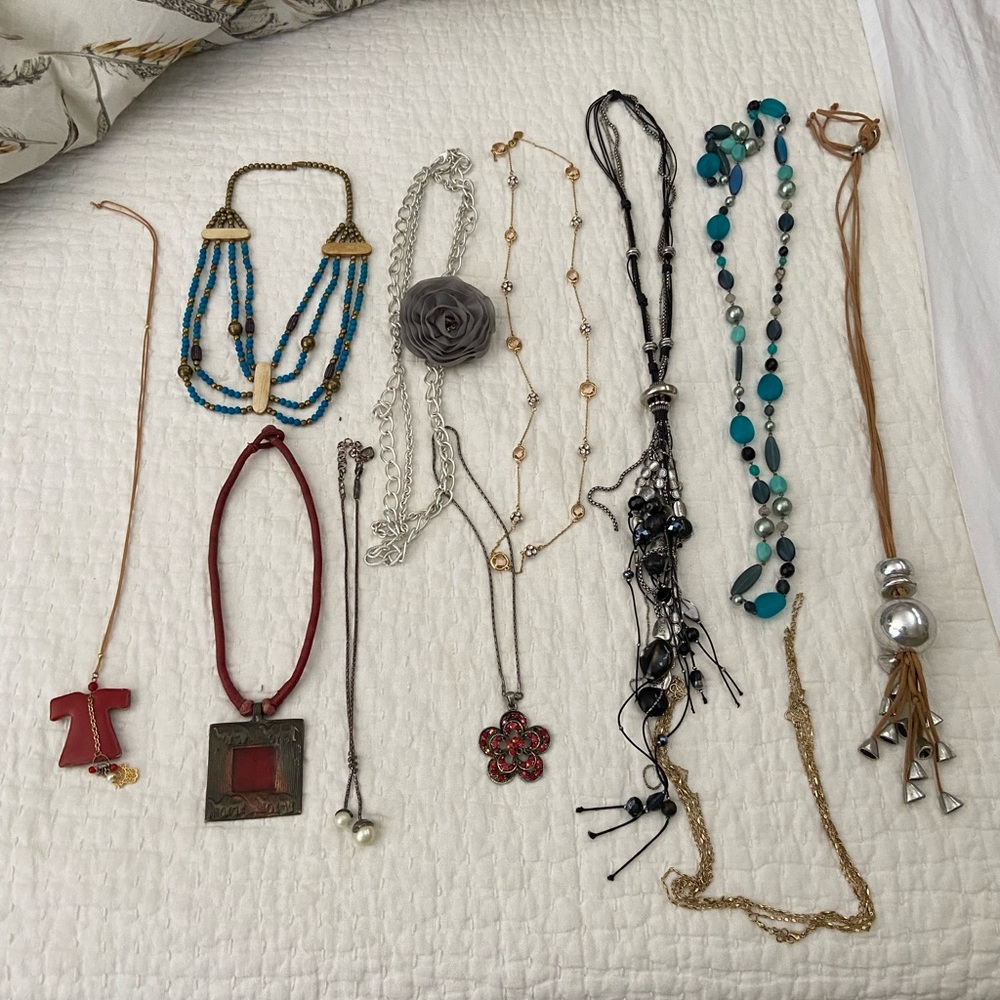 Necklaces. Each 3.00. Multiple we can talk